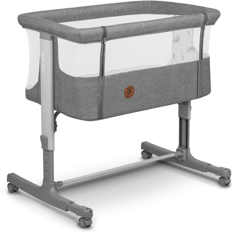 Lionelo Aurora Grey Concrete Utazó kiságy