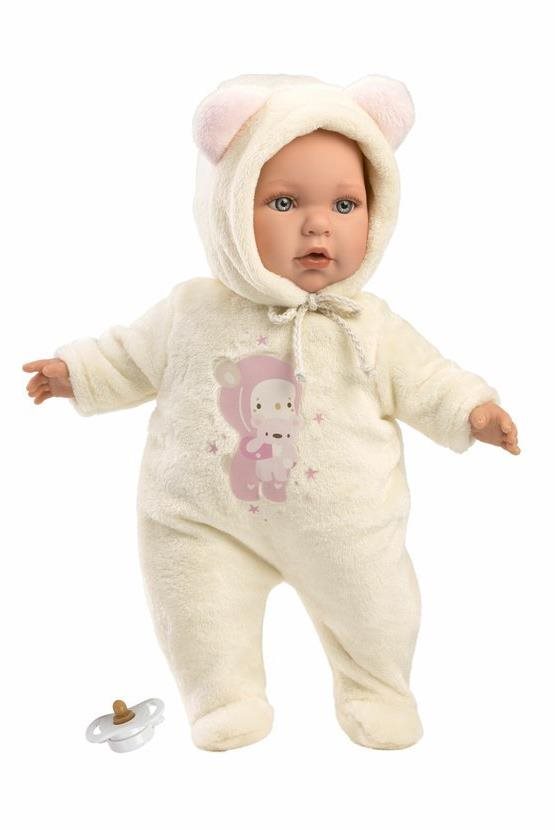 Llorens 14208 Baby Júlia – reálna bábika s mäkkým látkovým telom –...