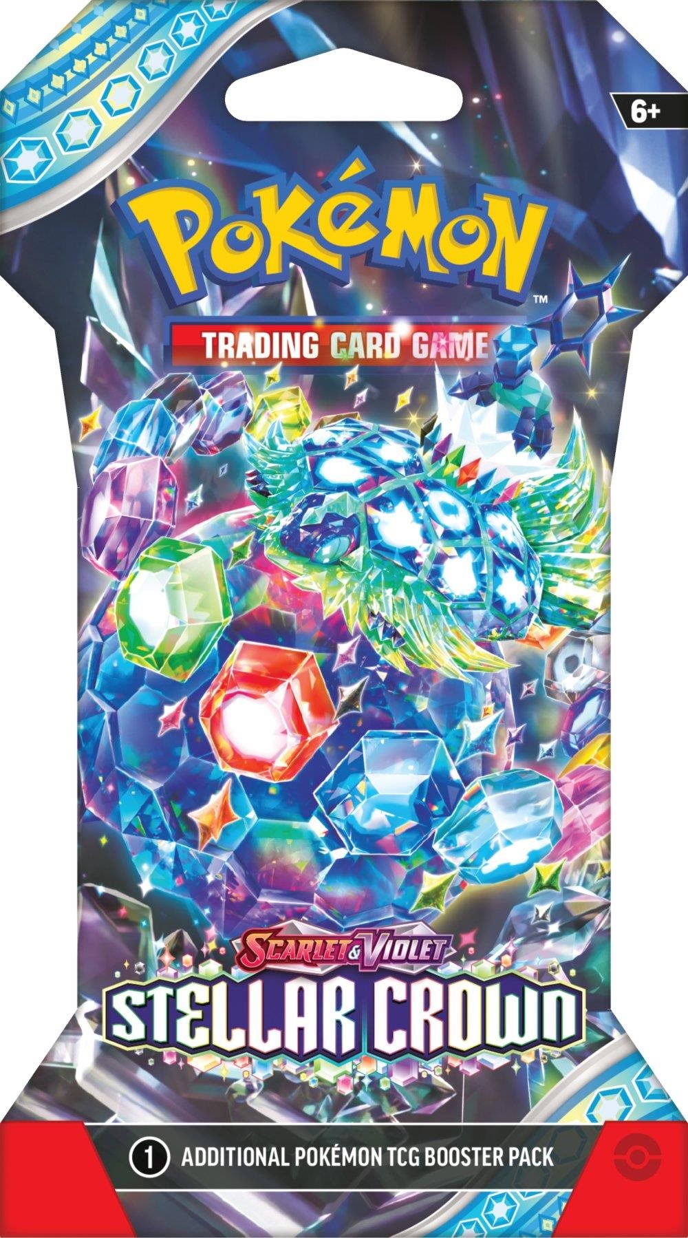 Pokémon TCG: SV07 Stellar Crown - 1 Blister Booster Pokémon kártya
