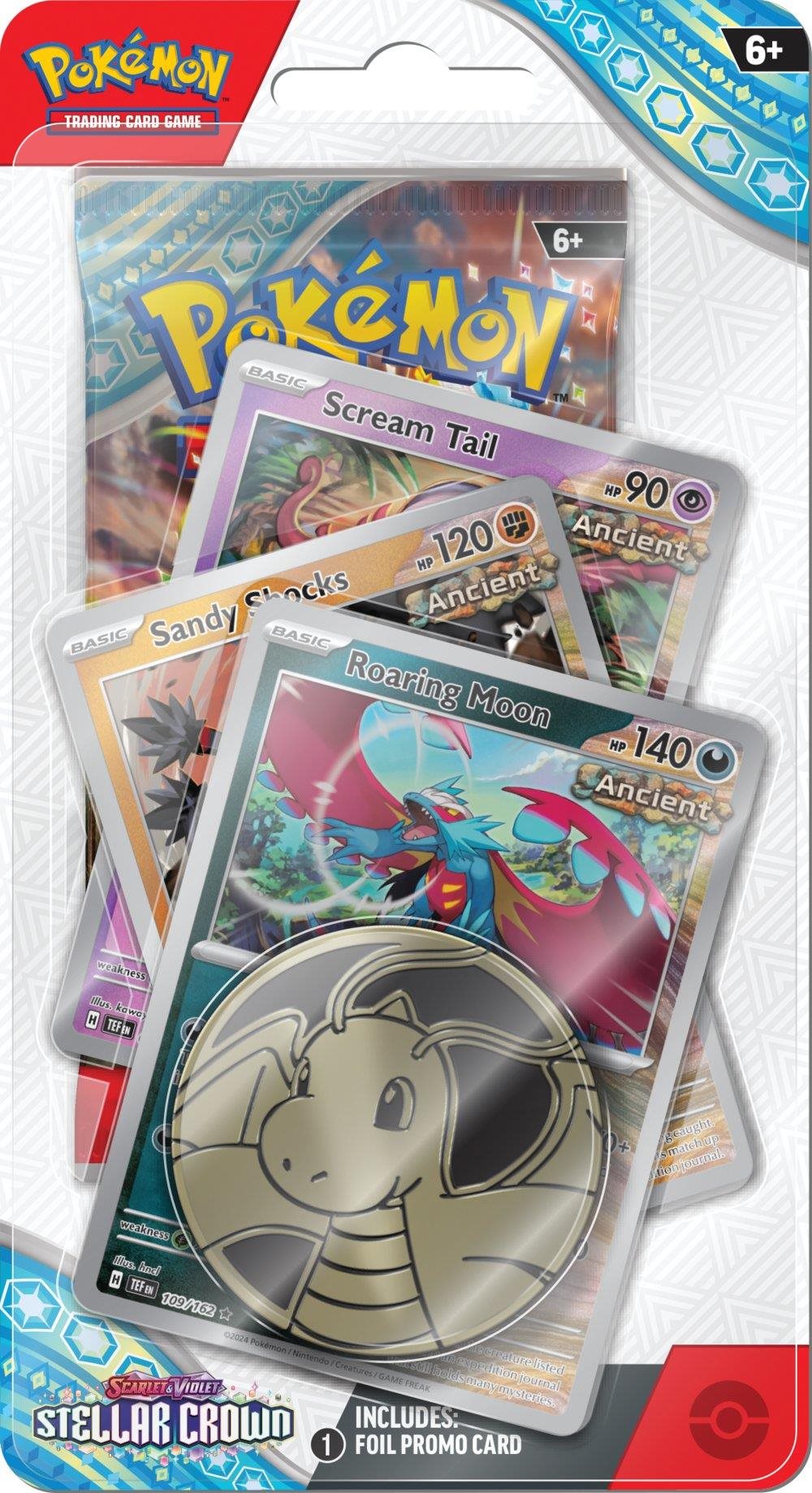 Pokémon TCG: SV07 Stellar Crown - Premium Checklane Blister Pokémon...