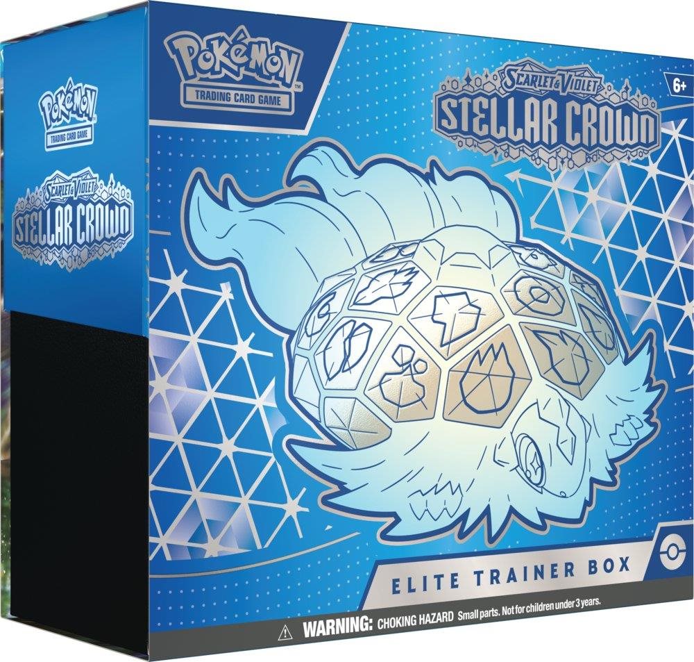 Pokémon TCG: SV07 Stellar Crown - Elite Trainer Box Pokémon kártya