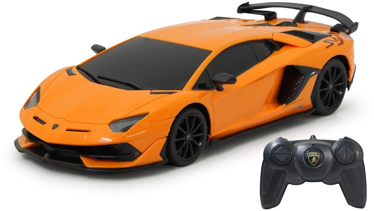 Jamara Lamborghini Aventador SVJ 1 : 24 orange 27 MHz RC auto