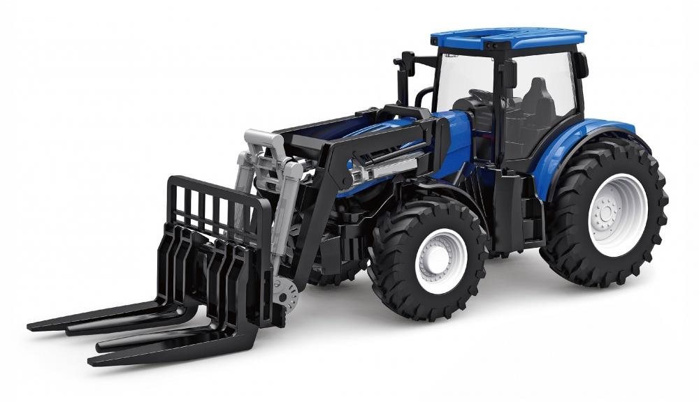 Amewi čelný nakladač s vidlami, svetlá, zvuk, 1:24 RC traktor na...