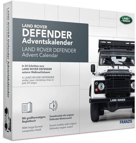 Franzis Land Rover Defender so zvukom 1 : 43 Adventný kalendár
