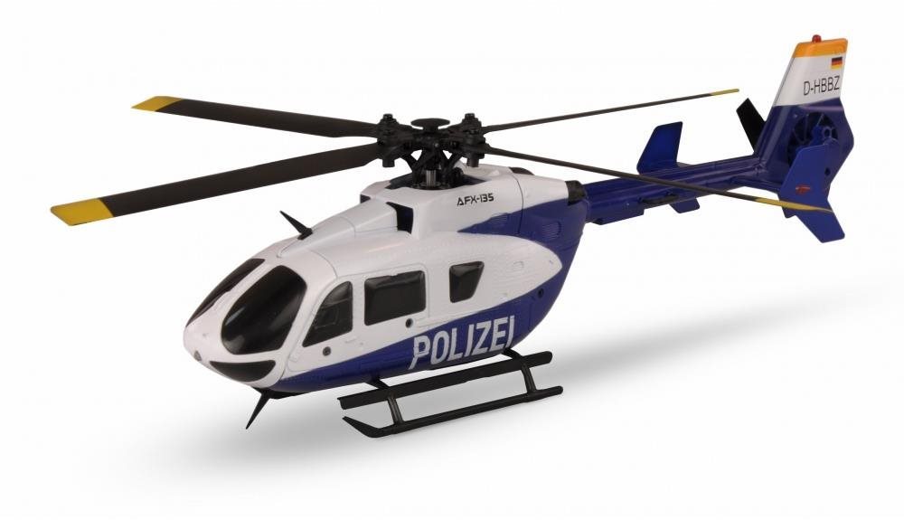 Amewi AFX-135 Polizei 6G stabilizacia RTF RC vrtuľník na ovládanie