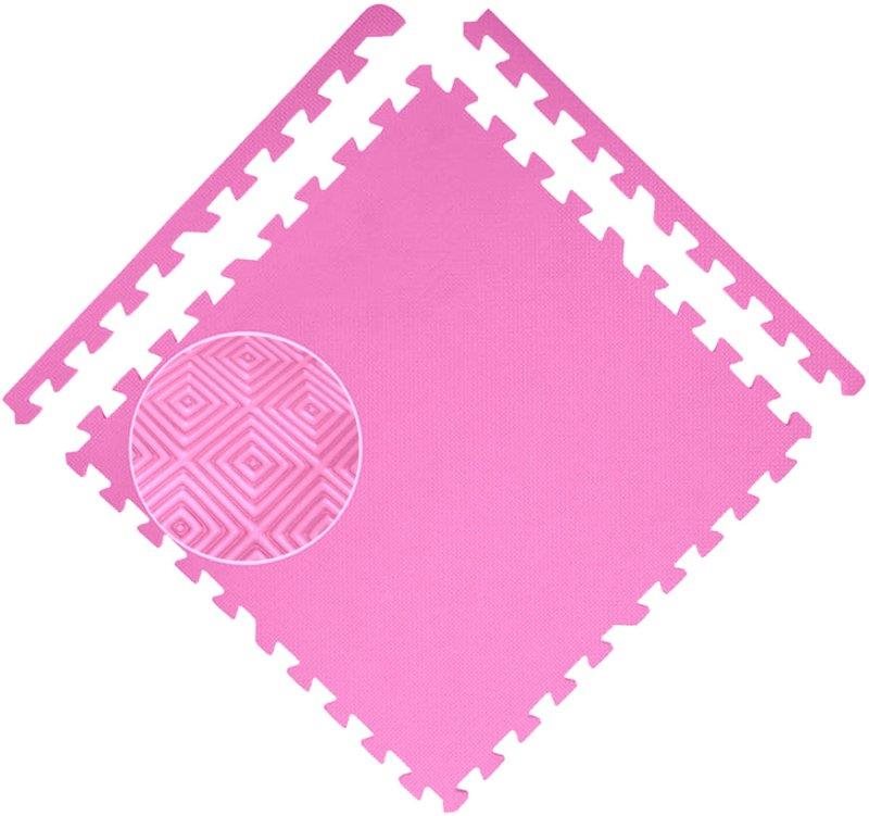 Sedco sada podložiek 4 ks, 50 × 50 × 1,2 cm, ružové Hracia podložka