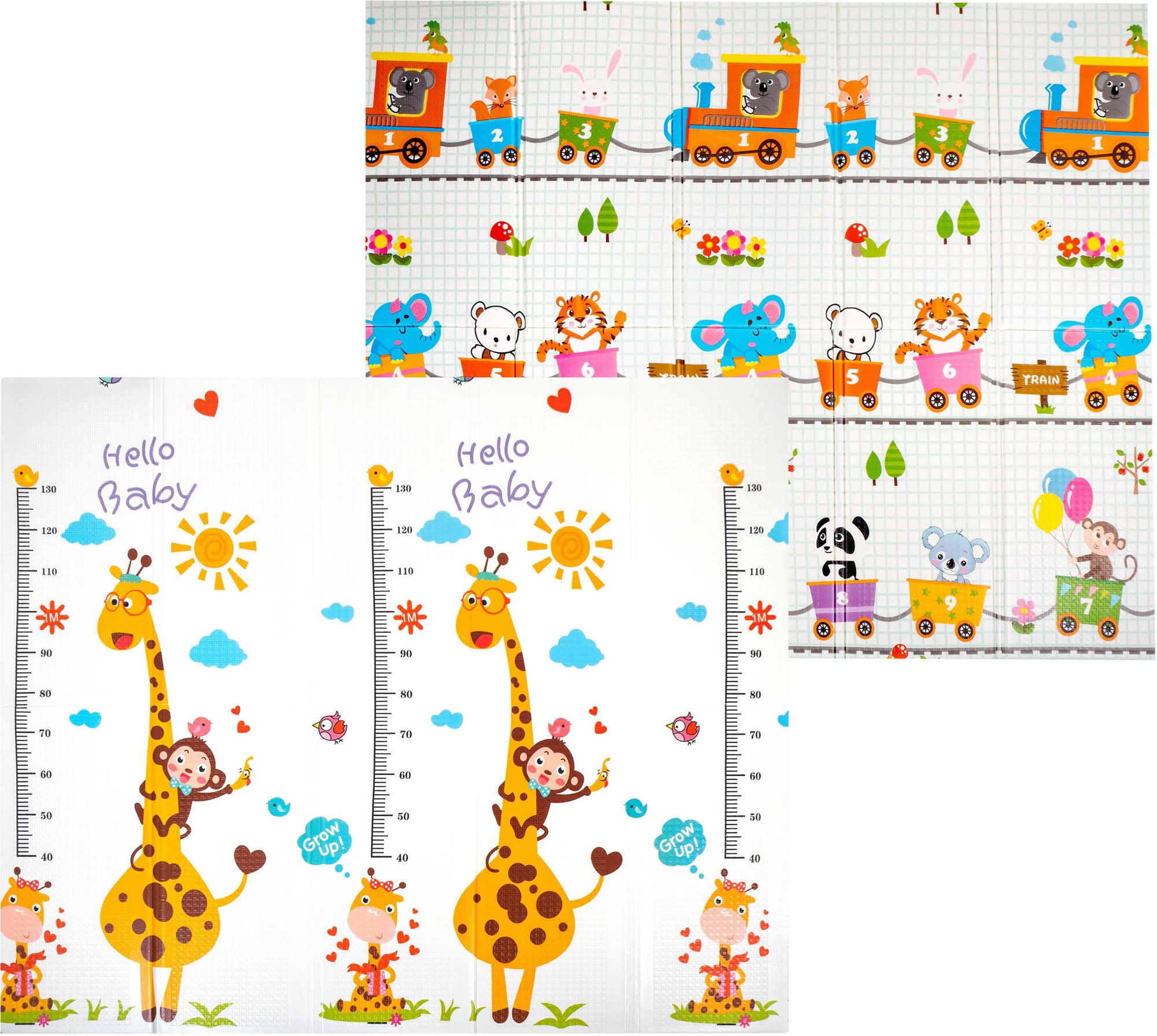 Aga4Kids Detská skladacia penová podložka 200 × 180 cm MR133 Hracia...