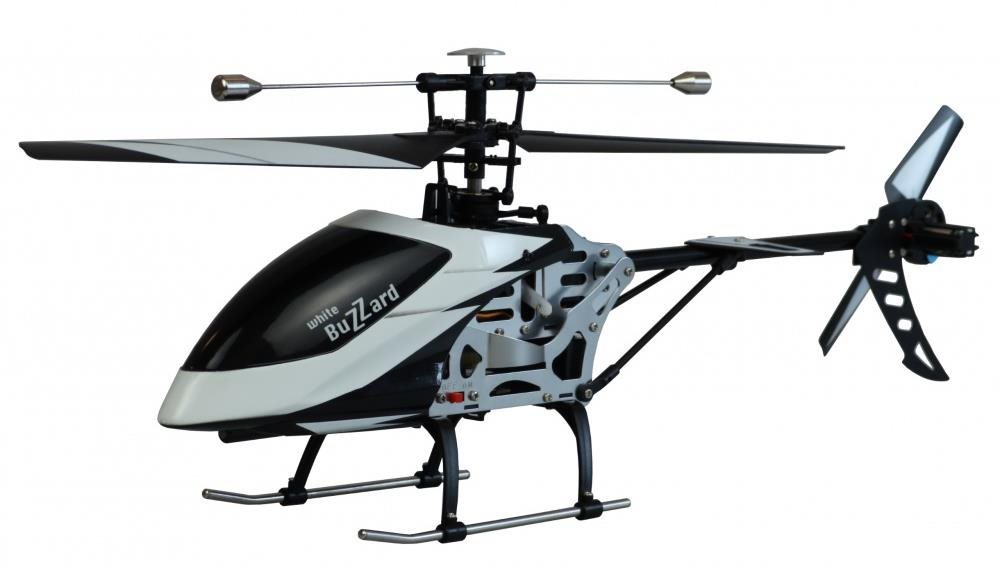 AmewiI Buzzard V2 biely RC vrtuľník na ovládanie