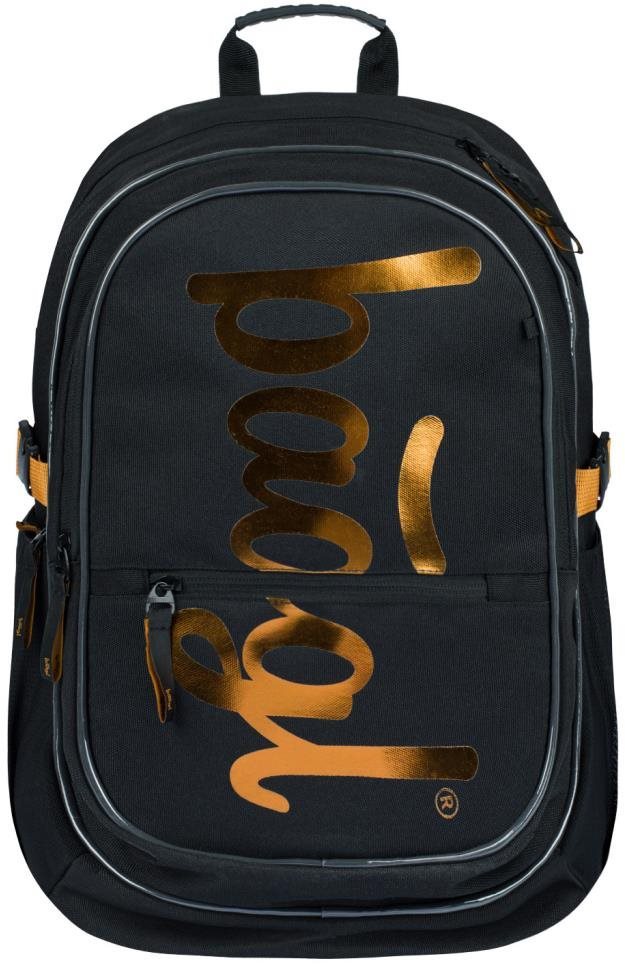 BAAGL Školský batoh Core Metallic Bronze Detský ruksak