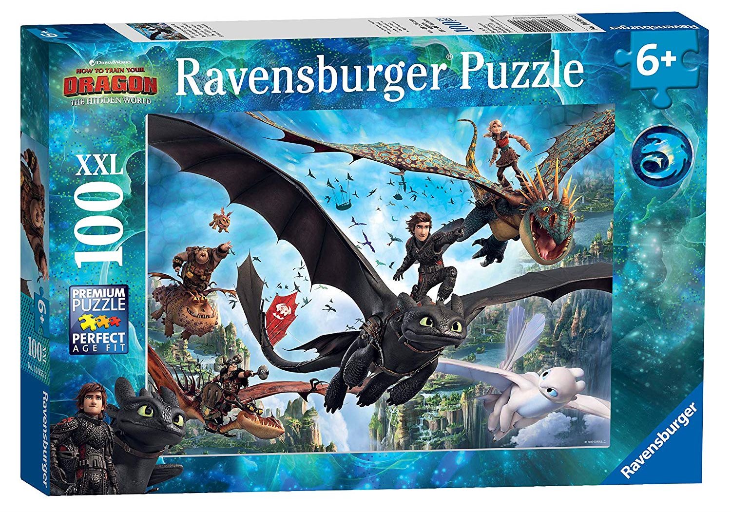 Ravensburger 109555 How to Train Your Dragon 3 Jigsaw