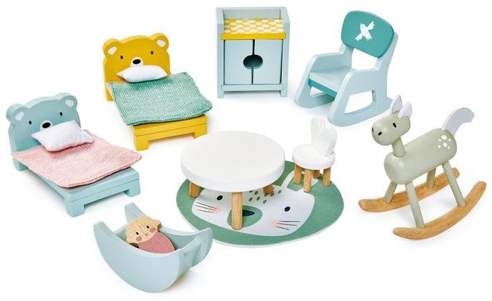 Tender Leaf Dolls House Childrens Room Furniture Nábytok pre bábiky