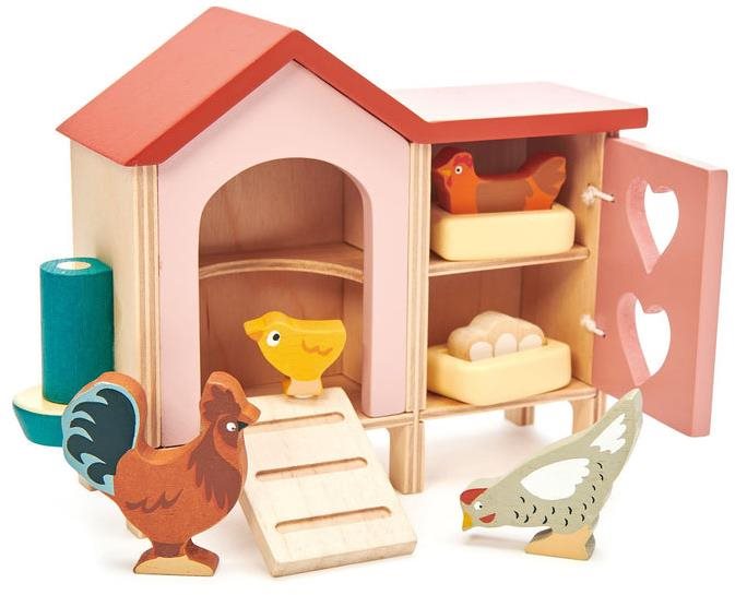 Tender Leaf Chicken Coop Nábytok pre bábiky