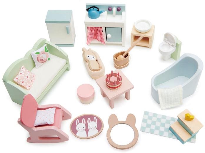 Tender Leaf Countryside Furniture Set Nábytok pre bábiky
