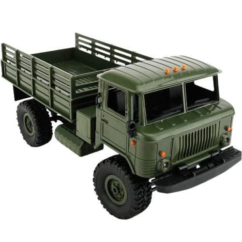 KIK RC Vojenské auto off-road 4WD, 1:16 zelené RC truck