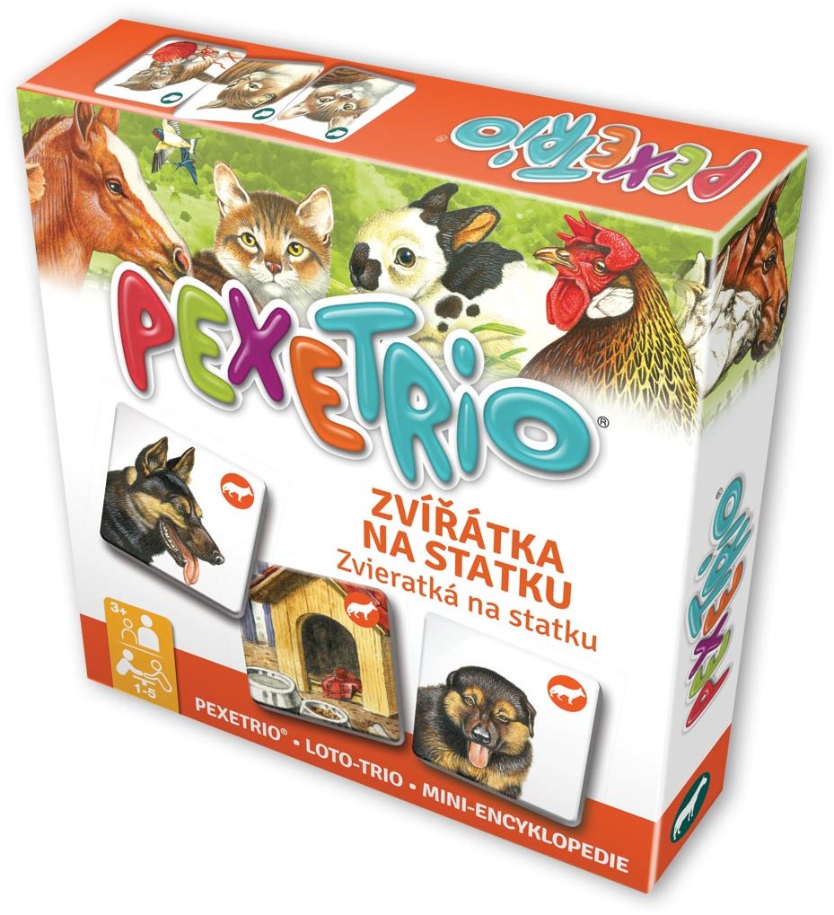 Pexetrio Zvířátka na statku Společenská hra