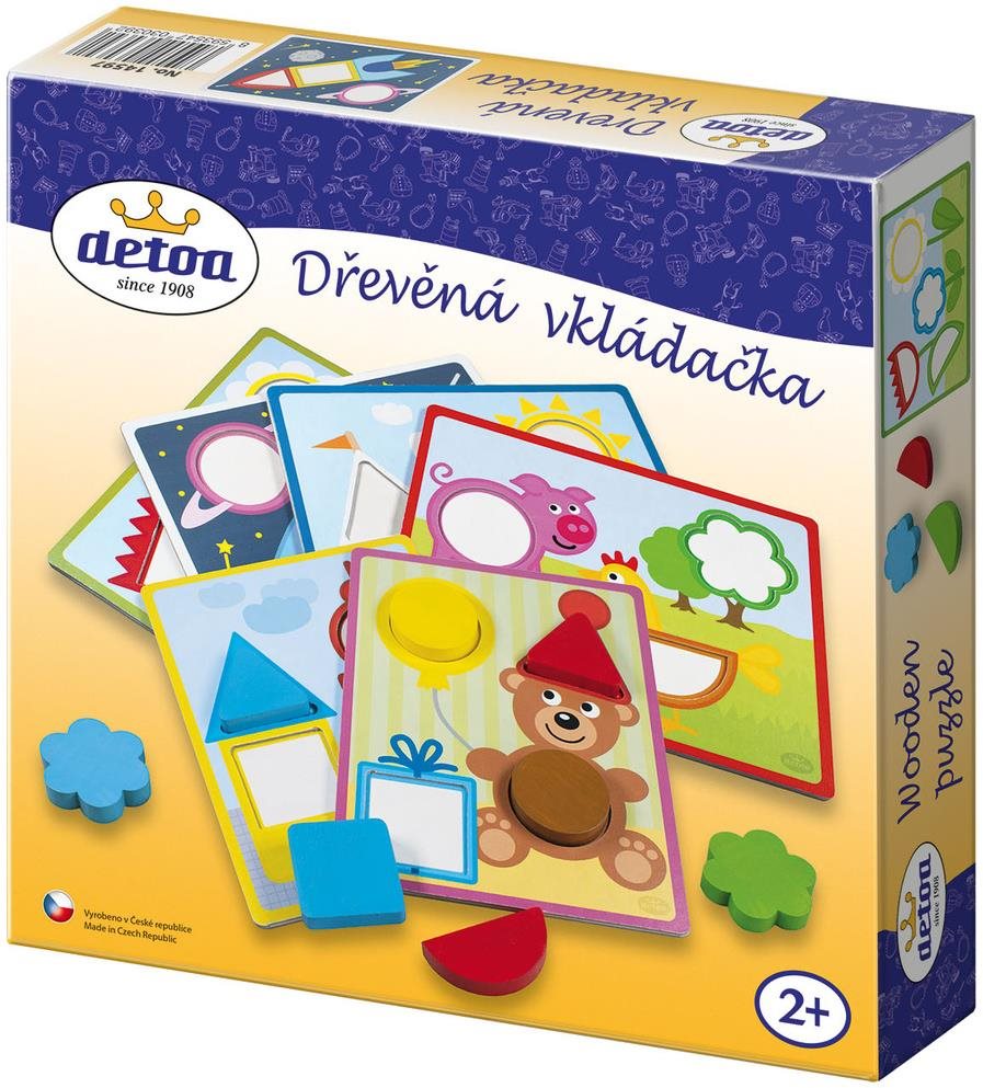 Detoa Dřevěná vkládačka Vkládačka