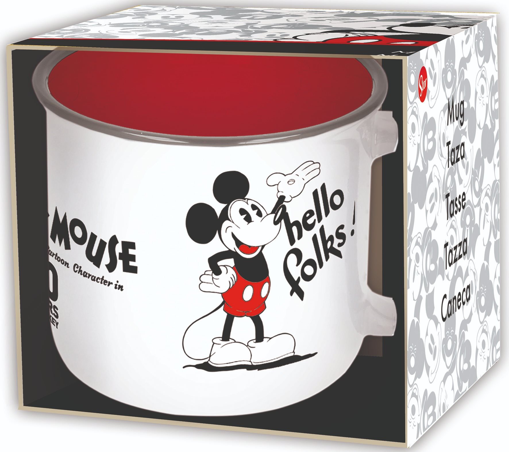 Hrnček keramický 410 ml box, Mickey Hrnček