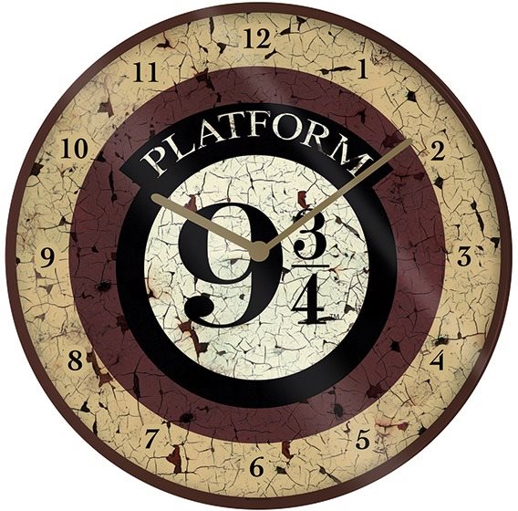 Hodiny, Harry Potter 9 3/4 Nástenné hodiny
