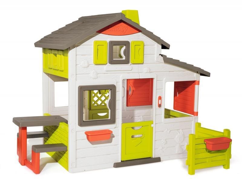 Smoby Kinderspielhaus Neo Friends House - erweiterbar Kinderspielhaus