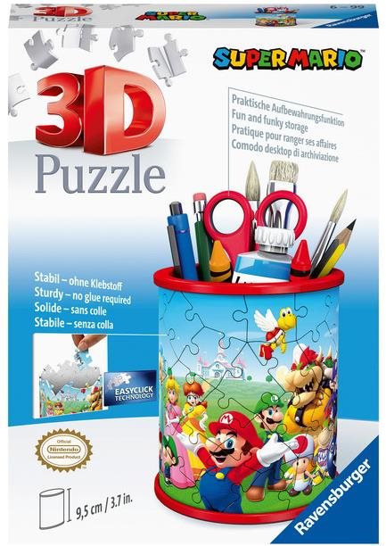 Ravensburger 3D puzzle 112555 Stojan na ceruzky Super Mario 54...