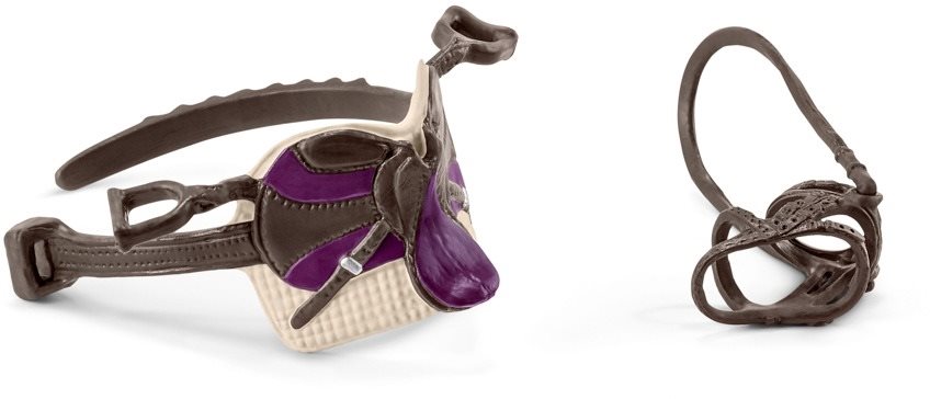 Schleich 42491 Sattel und Zaumzeug, Klub Lisa + Storm Figuren-Zubehör