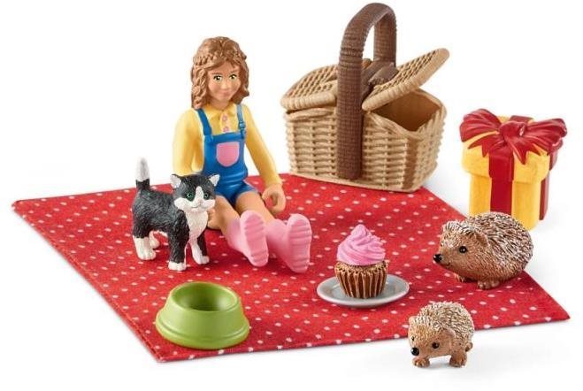 Schleich Horse Club - 42426 Geburtstagspicknick Figuren-Set und...
