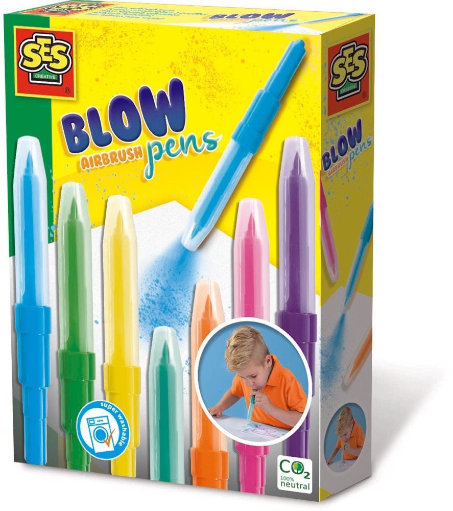 SES Fúkacie fixky, 7 farieb Fixky