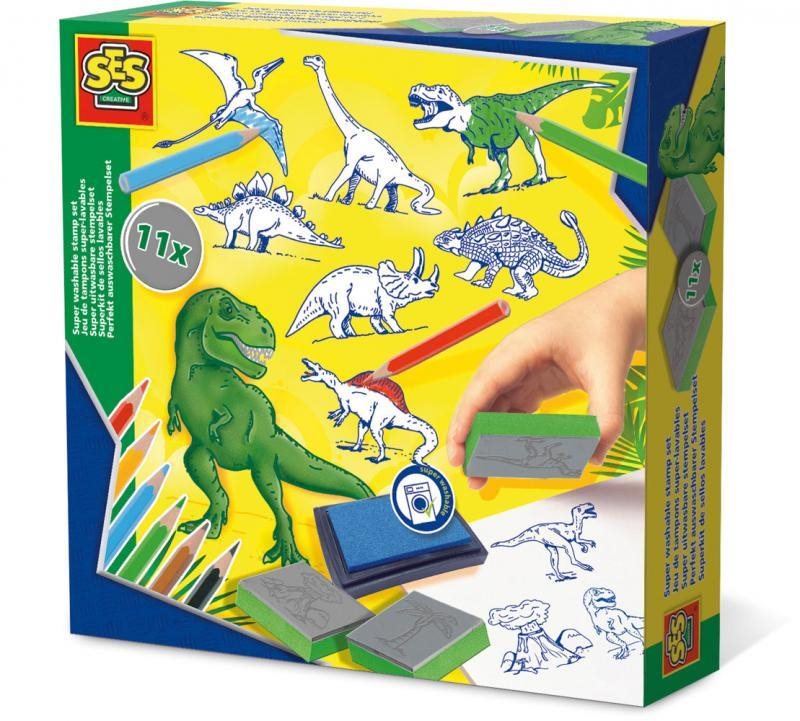 SES Pečiatky dinosaury Pečiatky pre deti