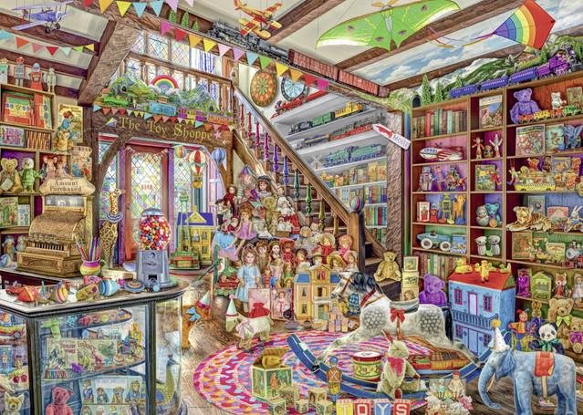 Ravensburger 139835 Fantasy Toy Shop 1000 pieces Puzzle