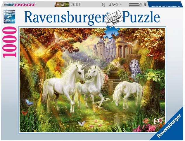 Ravensburger 159925 Licornes dans la foret 1000 pieces Puzzle