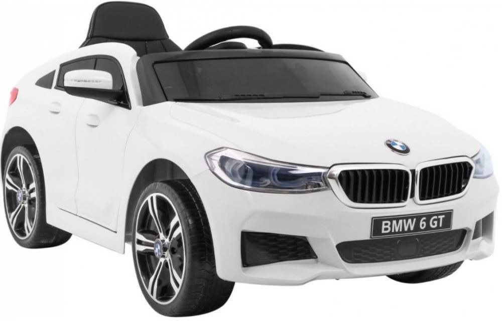 BMW 6GT biele Elektrické auto pre deti