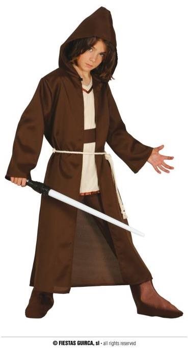 Kostým Bojovník – hnedý plášť – Jedi – veľkosť (10 – 12 let) Kostým