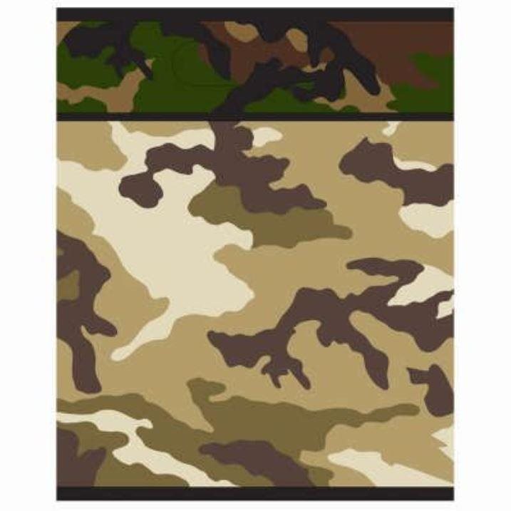 Tašky plastové maskáč/vojak – 8 ks – army Darčeková taška
