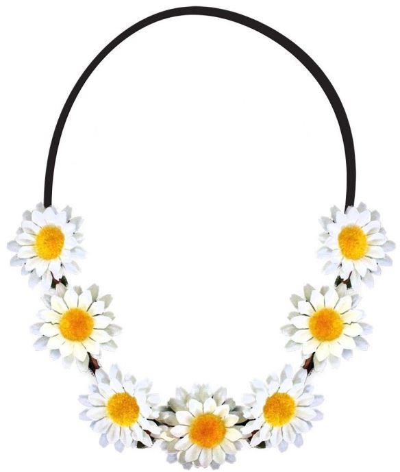 Čelenka kvety – margaréta – hippie – hipís Doplnok ku kostýmu