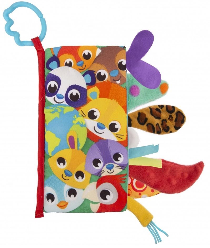 Playgro - Textilní knížka se zvířecími ocásky [Kniha]