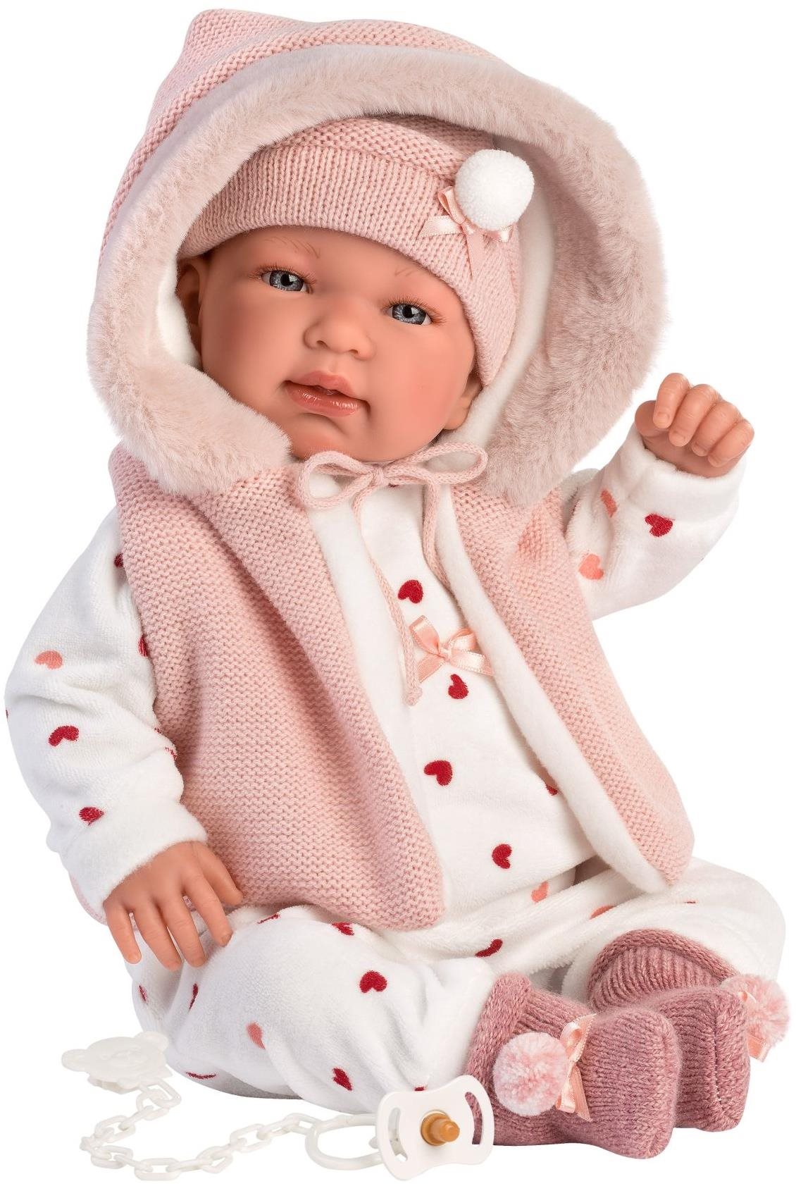Llorens 84440 New Born – 44 cm Bábika