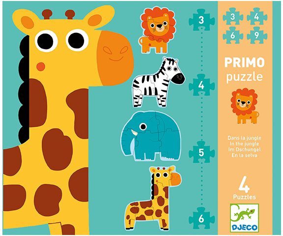 Prvé puzzle Jungle Puzzle