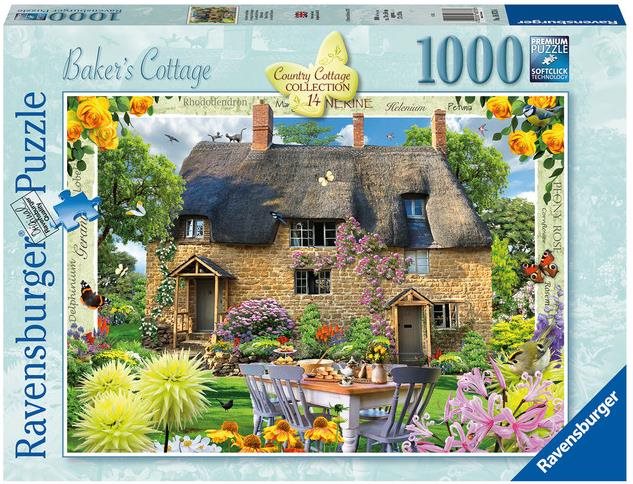 Ravensburger 168736 Chaumiere de boulanger 1000 pieces Puzzle