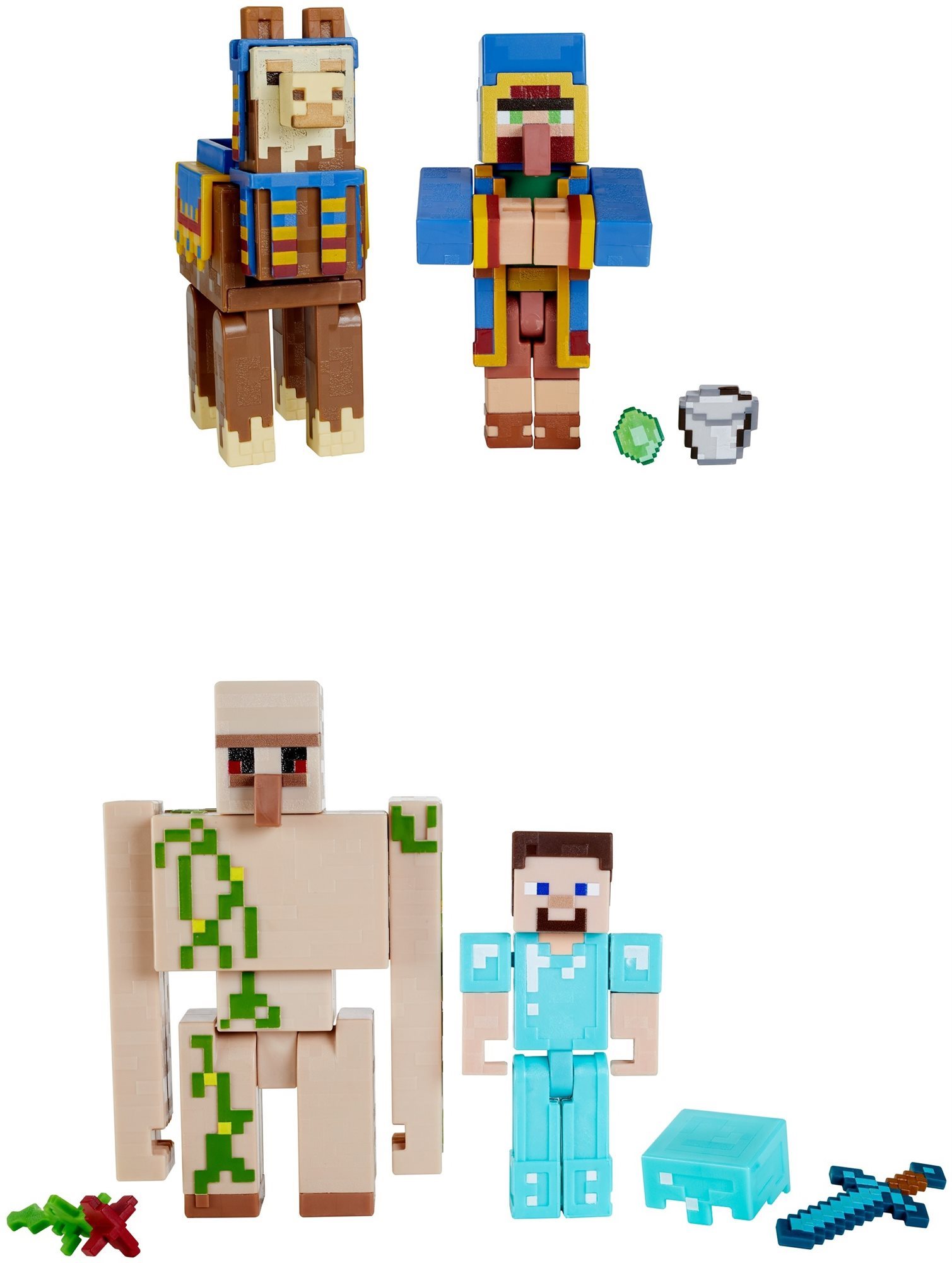 Minecraft 8 cm figúrka (2 ks) asst Figúrka