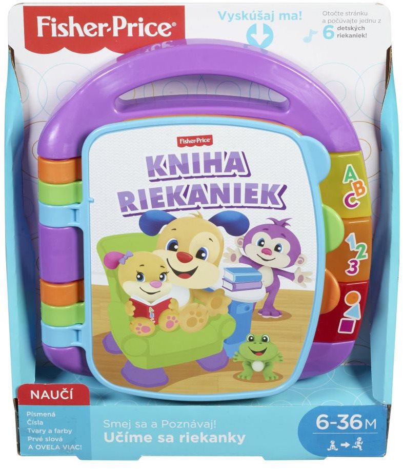 Fisher-Price učíme sa riekanky sk Kniha pre deti