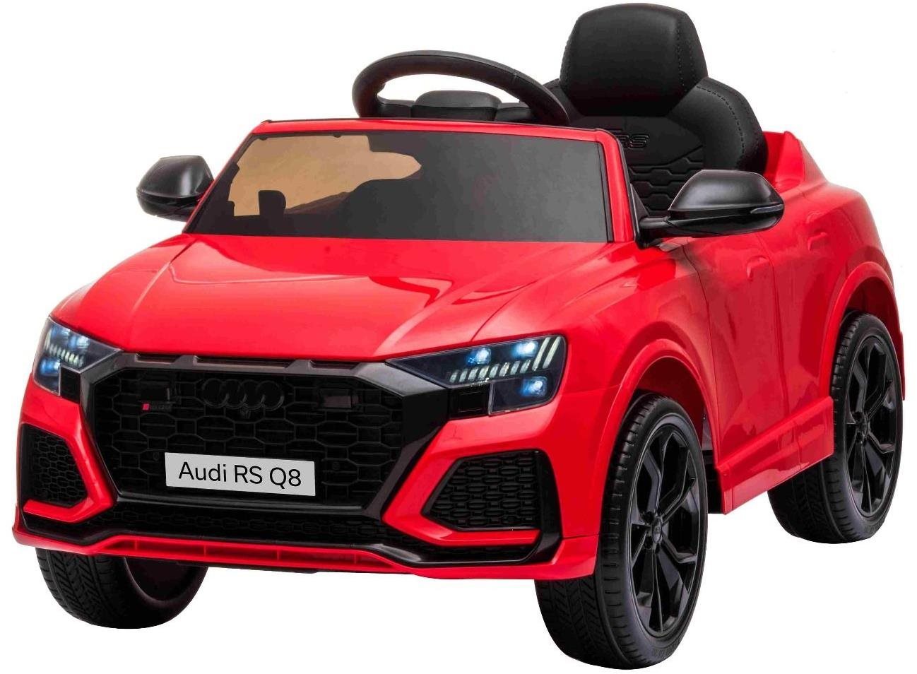 Elektrické autíčko Audi RSQ8, červené Elektrické auto pre deti