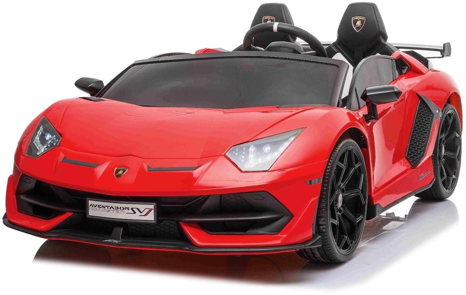 Lamborghini Aventador 12V, kétüléses - piros Elektromos autó...