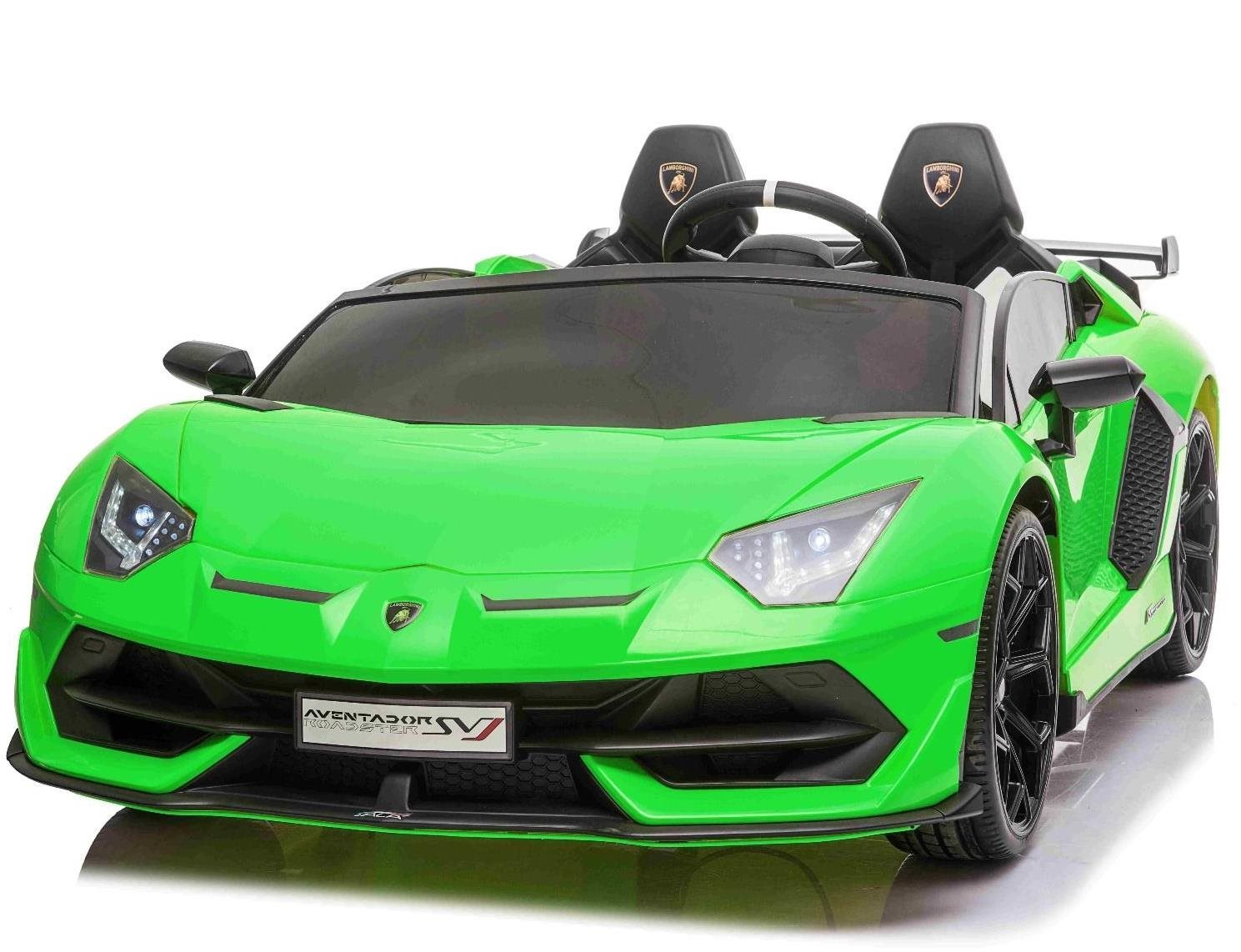 Elektrické autíčko Lamborghini Aventador 24 V dvojmiestne, zelené...