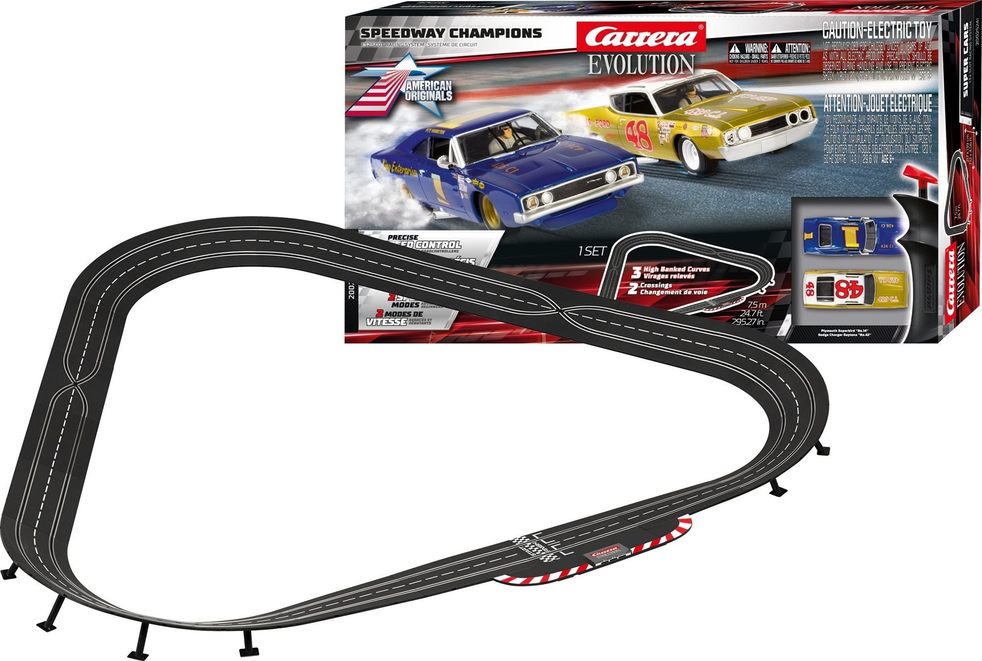 Carrera EVO 25241 Speedway Champions Autodráha