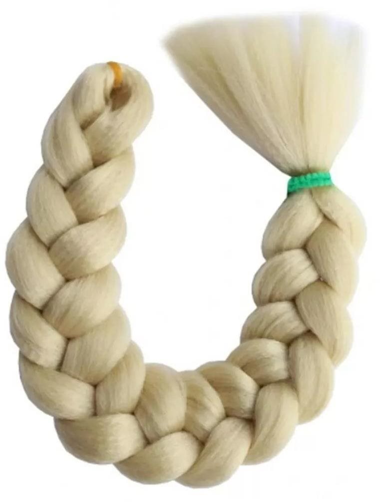 Pronett XJ4620 - Vlasy, kanelové syntetické vrkoče blond Doplnok ku...