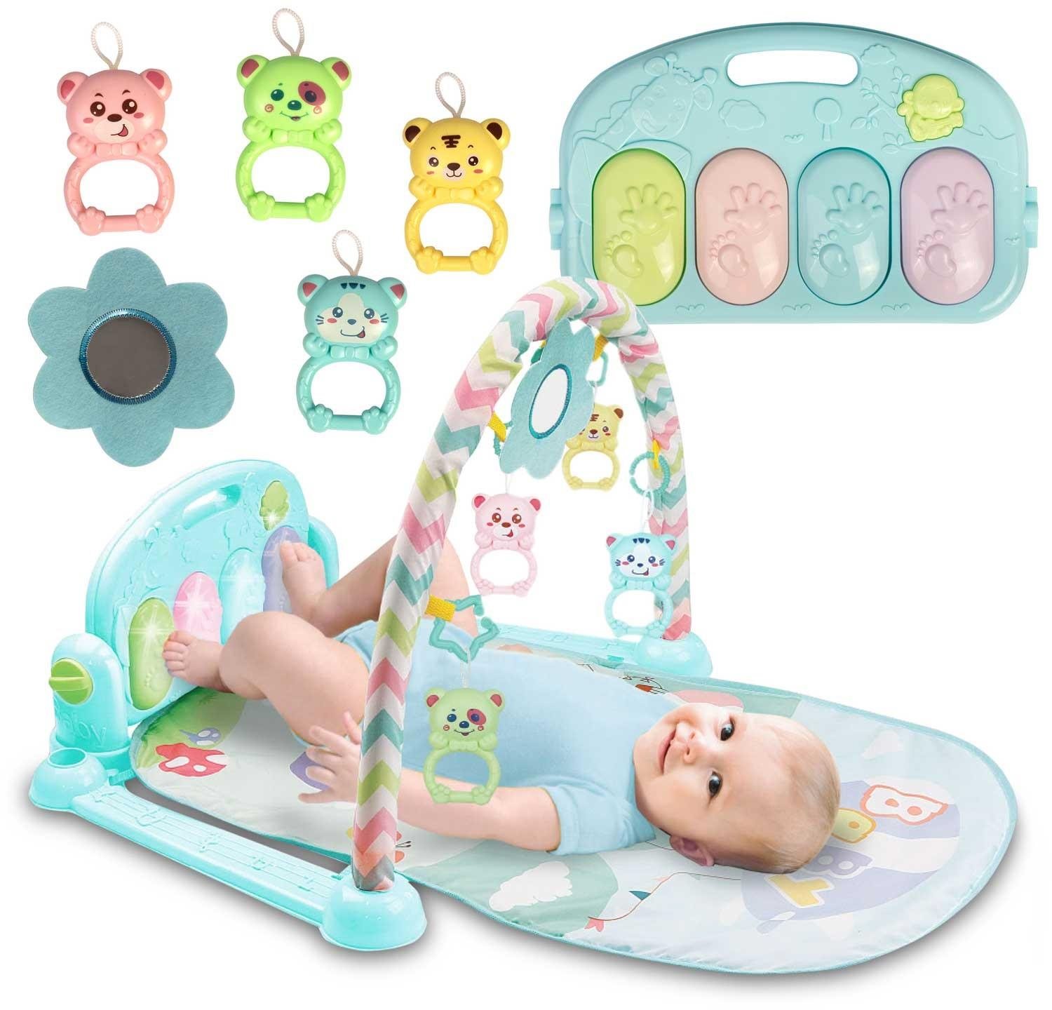 Ricokids Interaktívna vzdelávacia podložka s klavírom – 7314 Hracia...