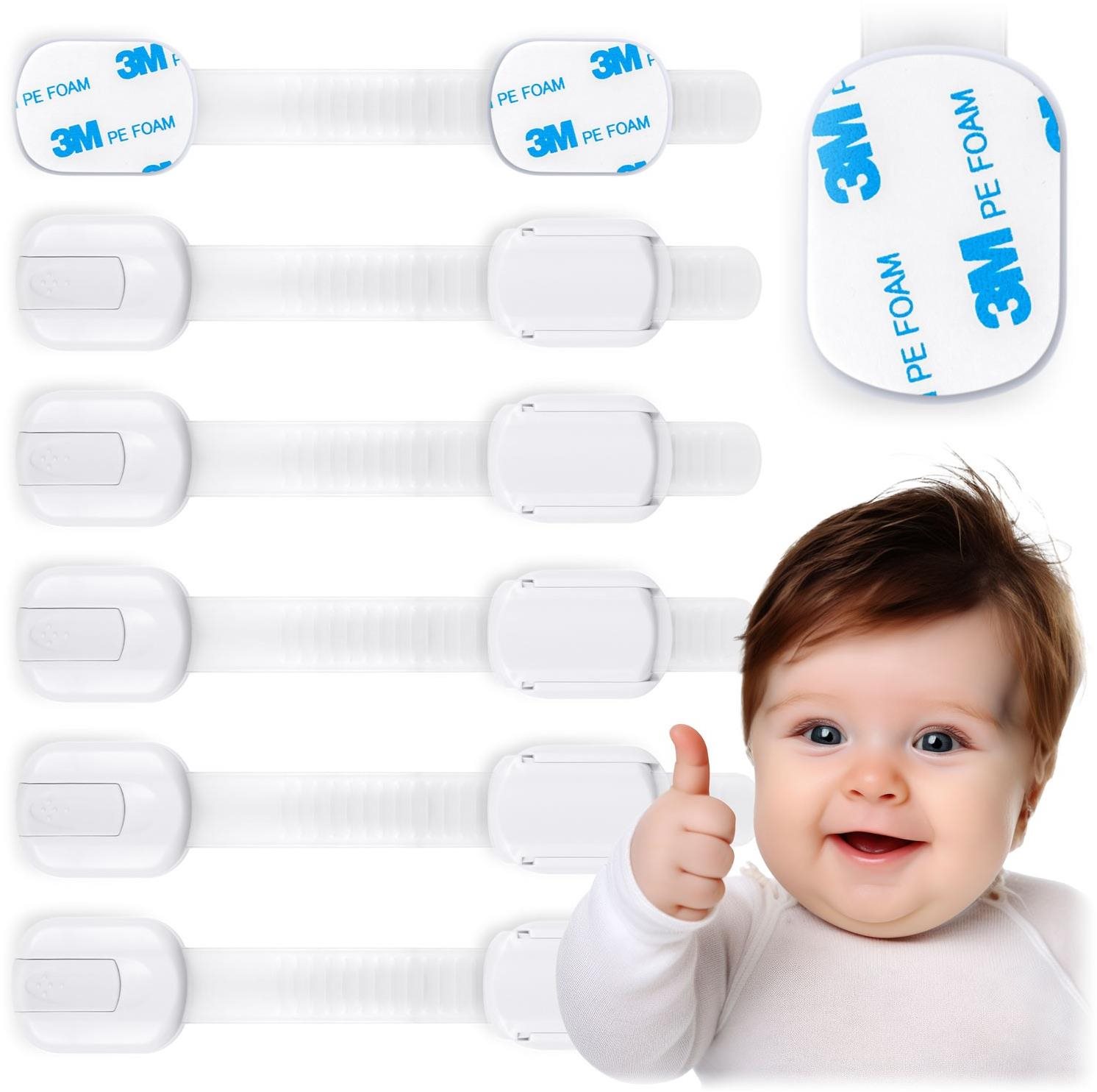 Ricokids Bezpečnostné zariadenie na otváranie skriniek 798100 6 ks...