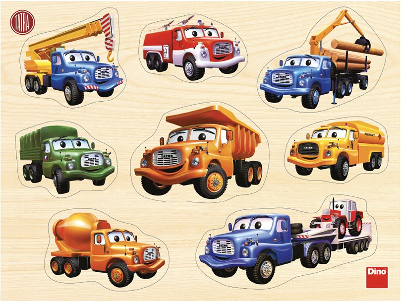 Tatra Wooden Insert Puzzle