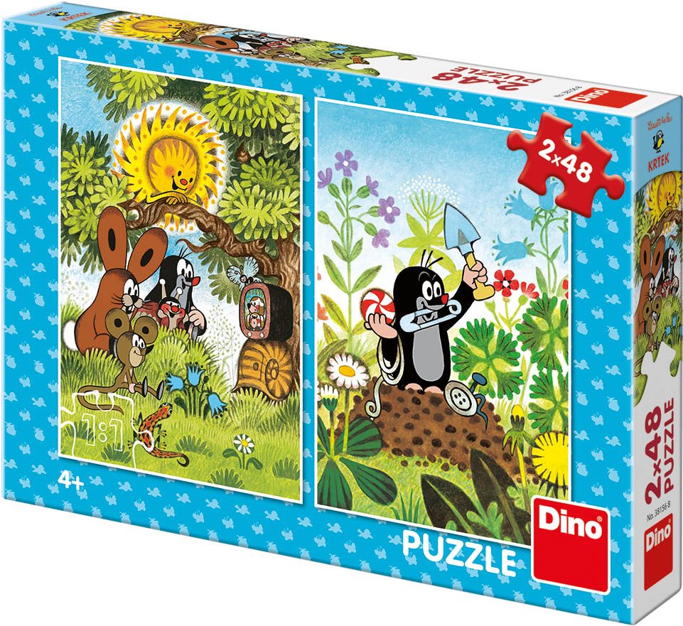 Little Mole in his Free Time Jigsaw