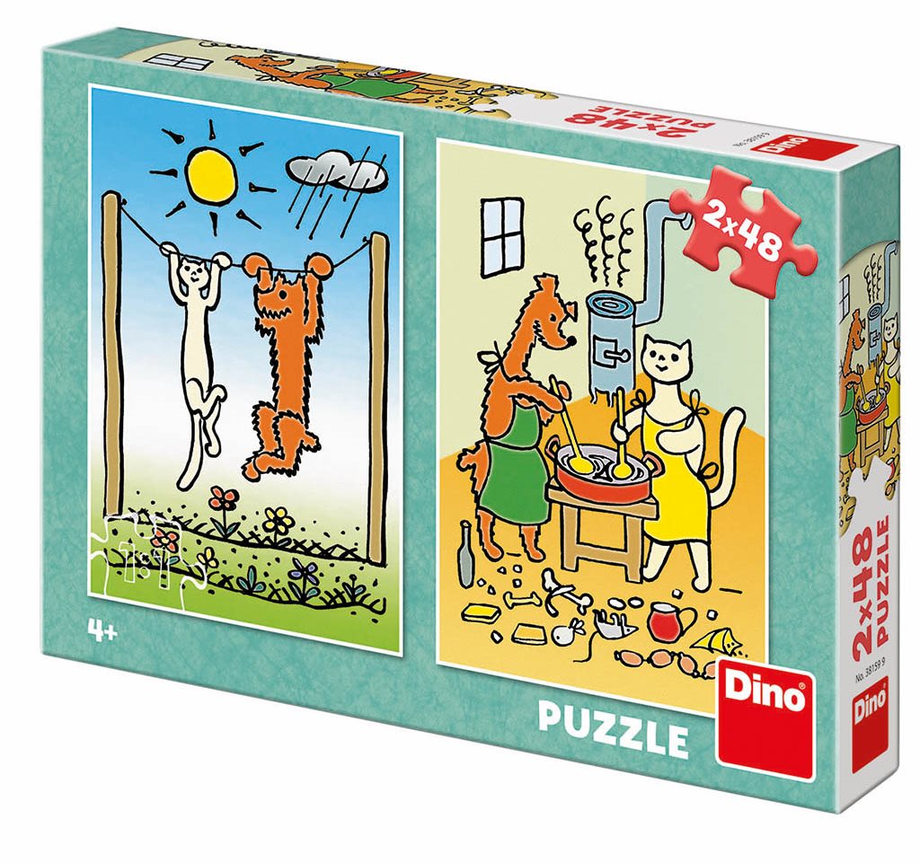 Cat and Dog Jigsaw